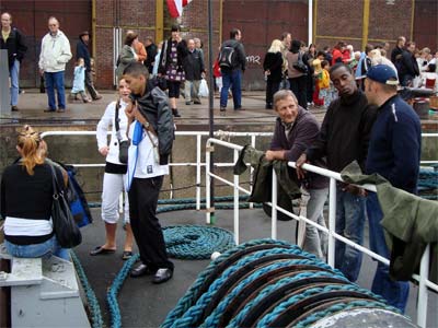 Visite des lauréats du concours