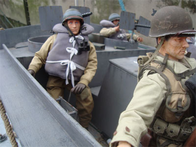 La maquette au 1/6ème du LCVP