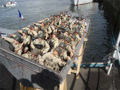 La maquette au 1/6ème du LCVP